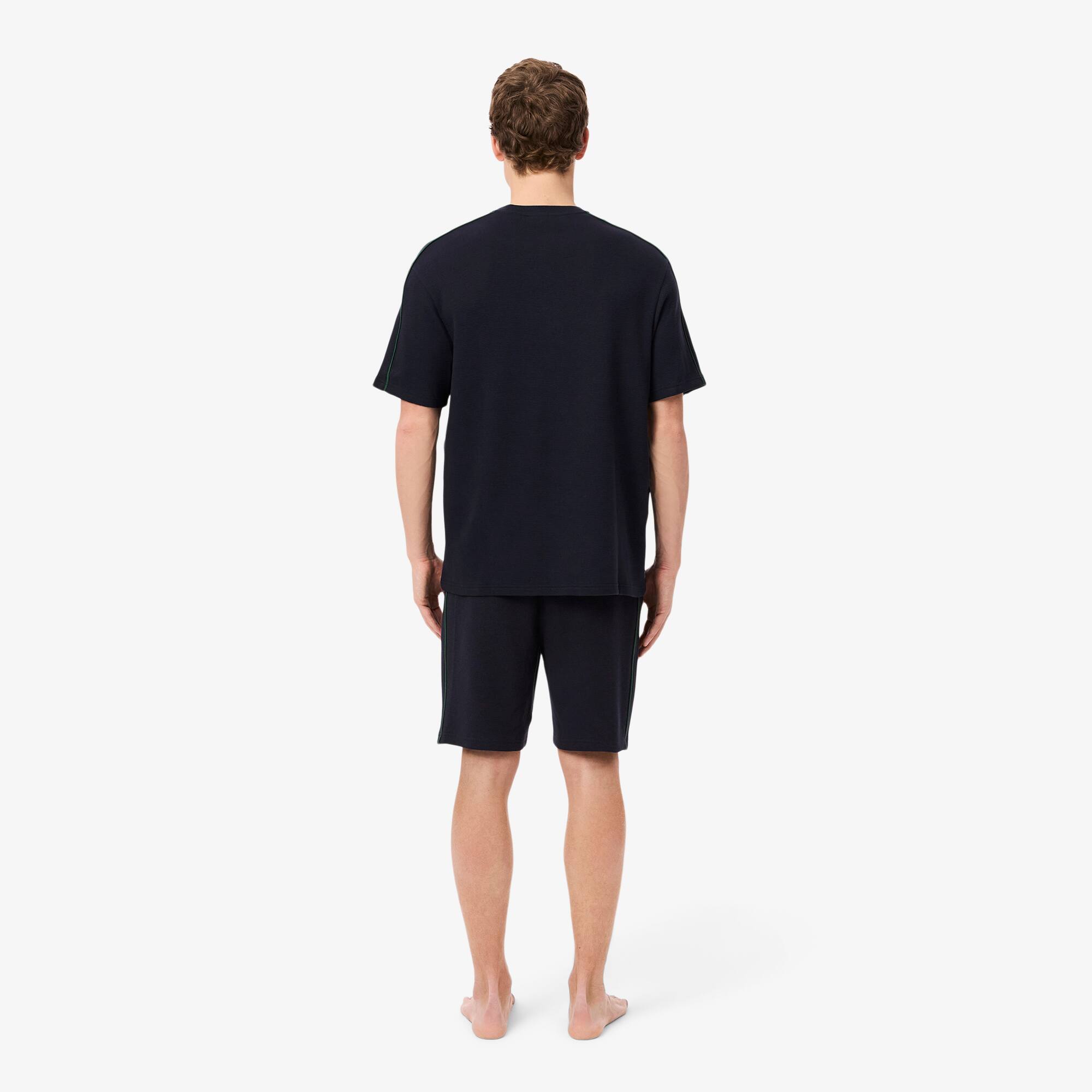 メンズウェア BIG-G STRETCH SHORTS NAVY Men's Textured Knit Lounge Shorts - Shorts & Swim - New In