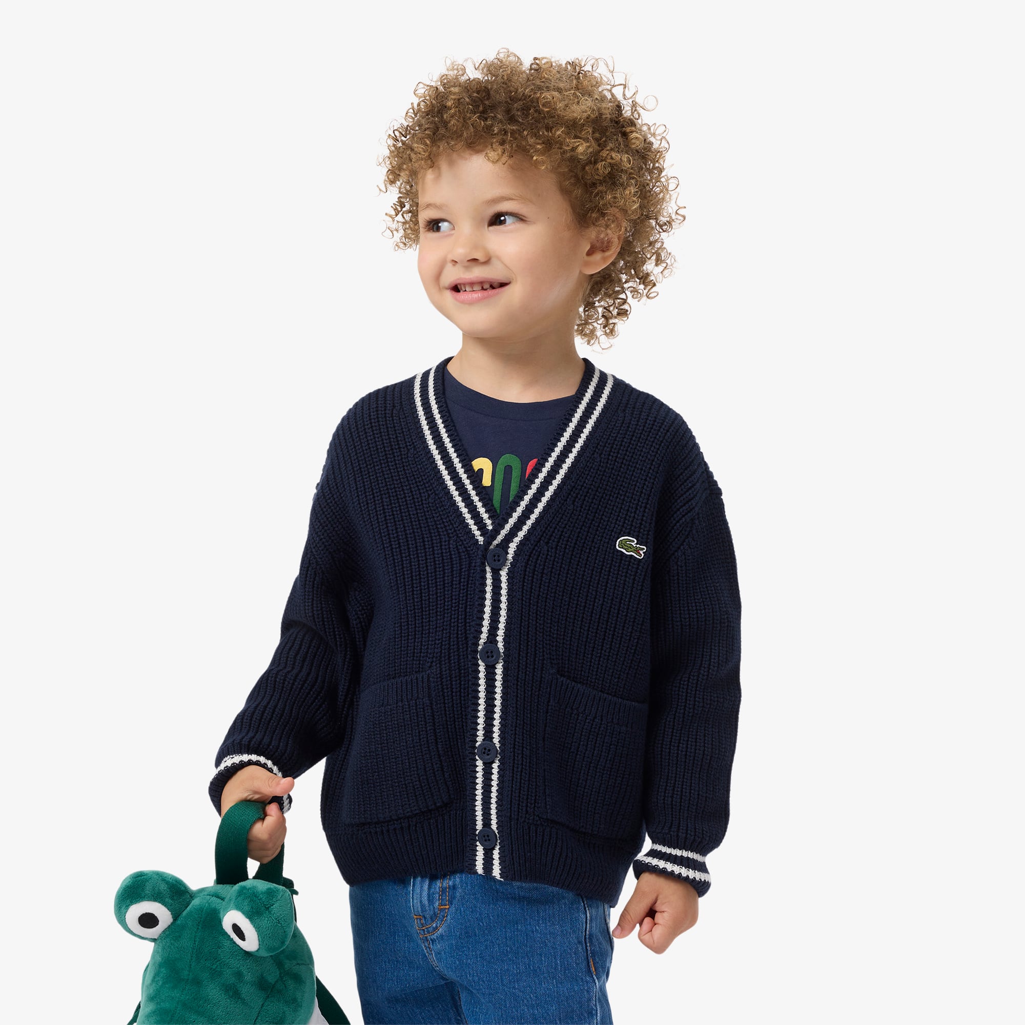 Unisex Cotton and Wool Cardigan