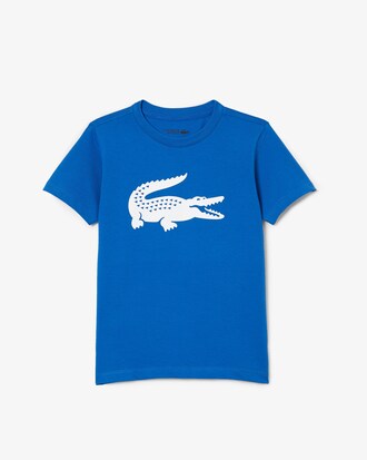 Kids' Oversized Technical Cotton Tennis T-Shirt