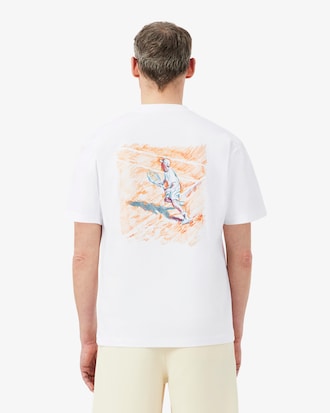 Relaxed Fit Printed Cotton T-shirt