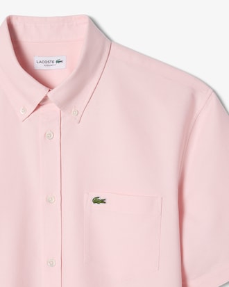 Men's Regular Fit Short Sleeve Oxford Shirt