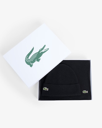 Unisex Wool Scarf & Beanie Gift Set