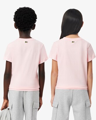 Kids' Signature Print Cotton T-Shirt