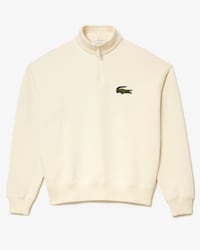 Unisex Loose Fit High-Neck Fleece Sweatshirt