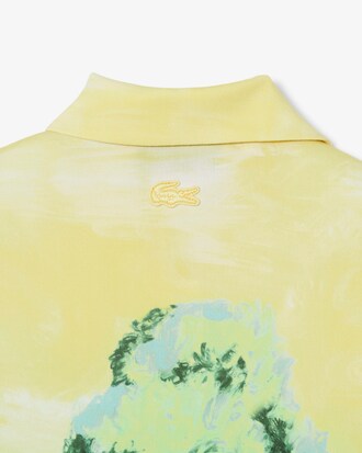 Women's Runway Graphic Print Slim Fit Polo
