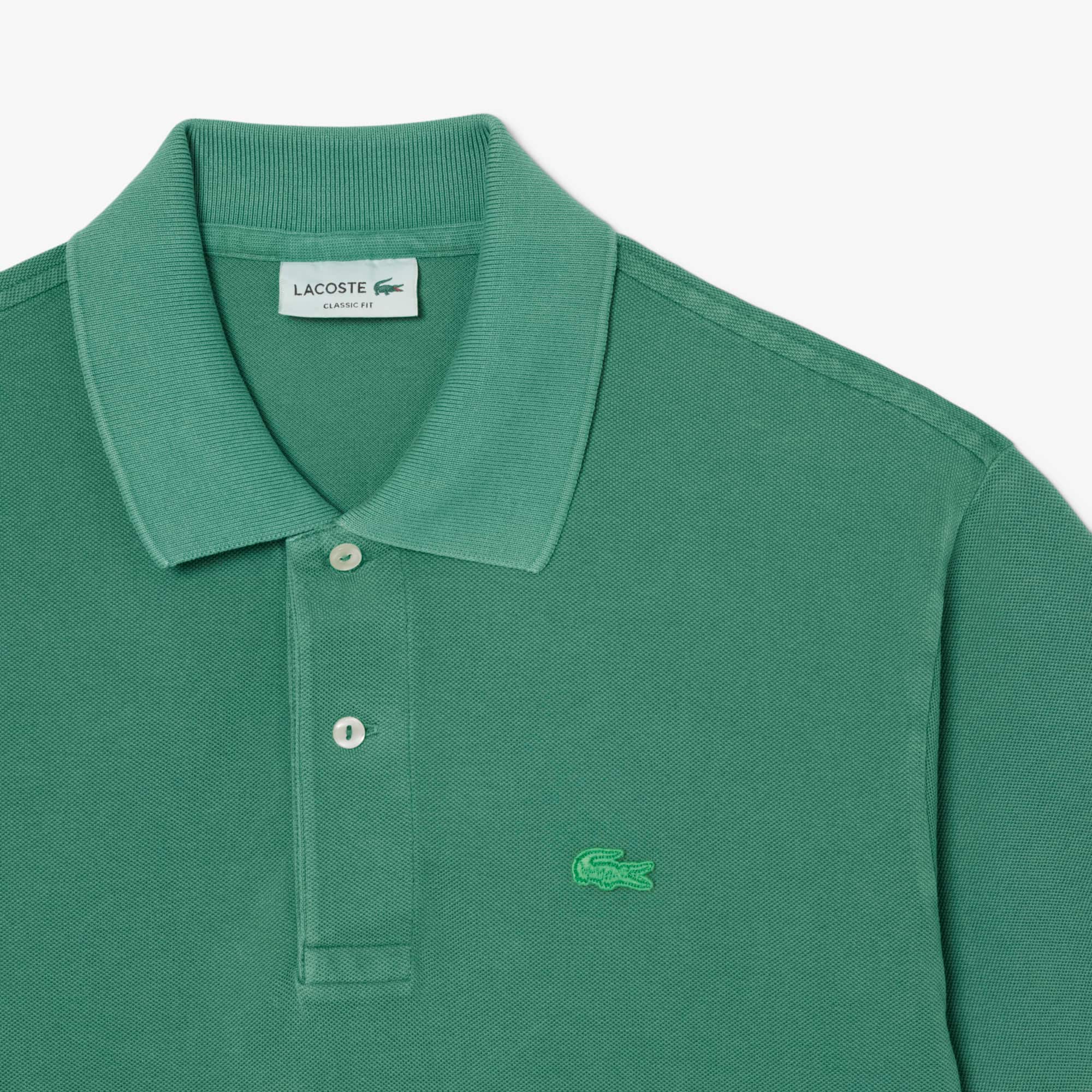 Men's Classic Fit L.12.12 Wash Effect Polo - Polo Shirts