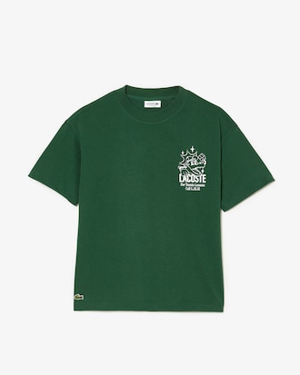 Kids' Cotton Jersey Branded T-Shirt