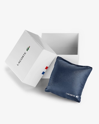 Men&rsquo;s Tiebreaker Blue Silicone Strap Watch 