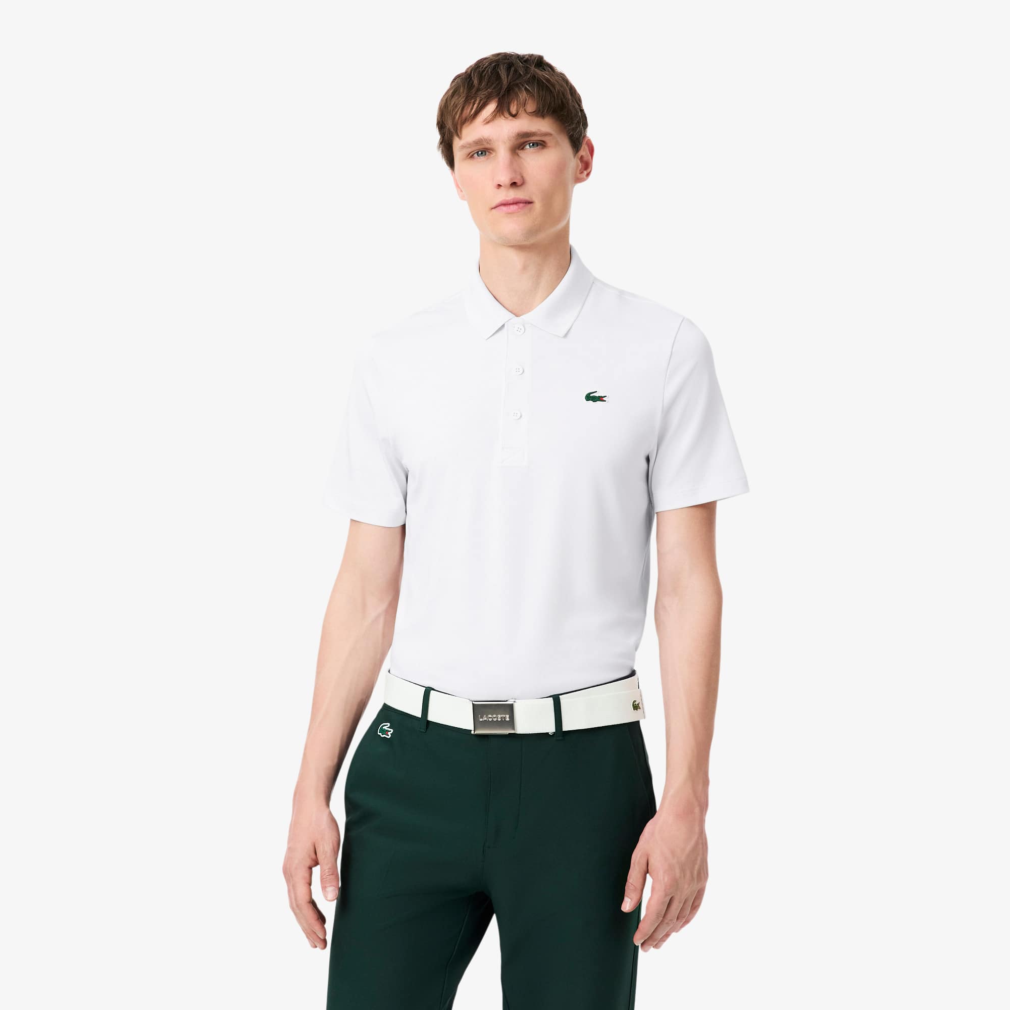 LACOSTE SPORT ホワイトポロシャツ Ultra Dry Stretch Golf Polo - Polo Shirts - New In 2026 | Lacoste