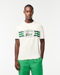 Men's Monogram Print Cotton T-Shirt