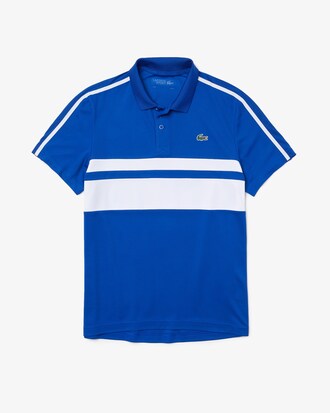 Men&rsquo;s Lacoste SPORT Breathable Resistant Piqu&eacute; Tennis Polo Shirt