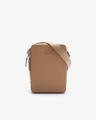 Chantaco Piqu&eacute; Leather Shoulder Bag