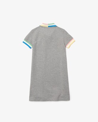 Kids' Colorblock Cotton Piqu&eacute; Polo Dress