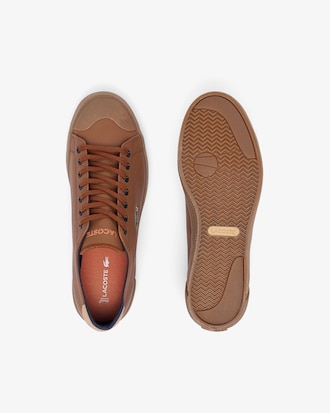 Men's Gripshot Leather Popped Heel Sneakers