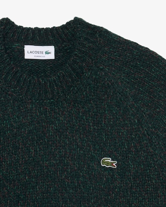 Mercerized Knit Wool Cardigan