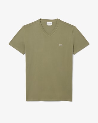 Men's Lightweight Pima Cotton V-Neck T-Shirt