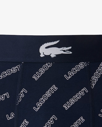 Men's 3-Pack Crocodile Waist Boxer Briefs