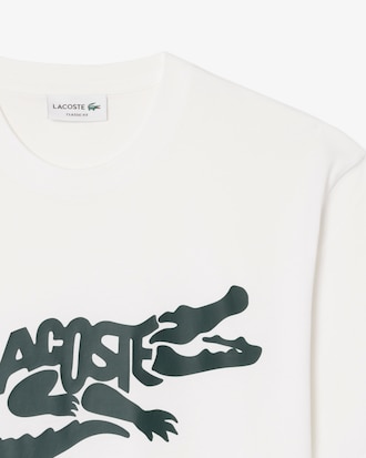 Playera de Algod&oacute;n Estampada de Corte Cl&aacute;sico