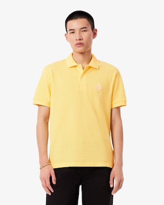 Classic Fit Badge Accent Piqu&eacute; Polo