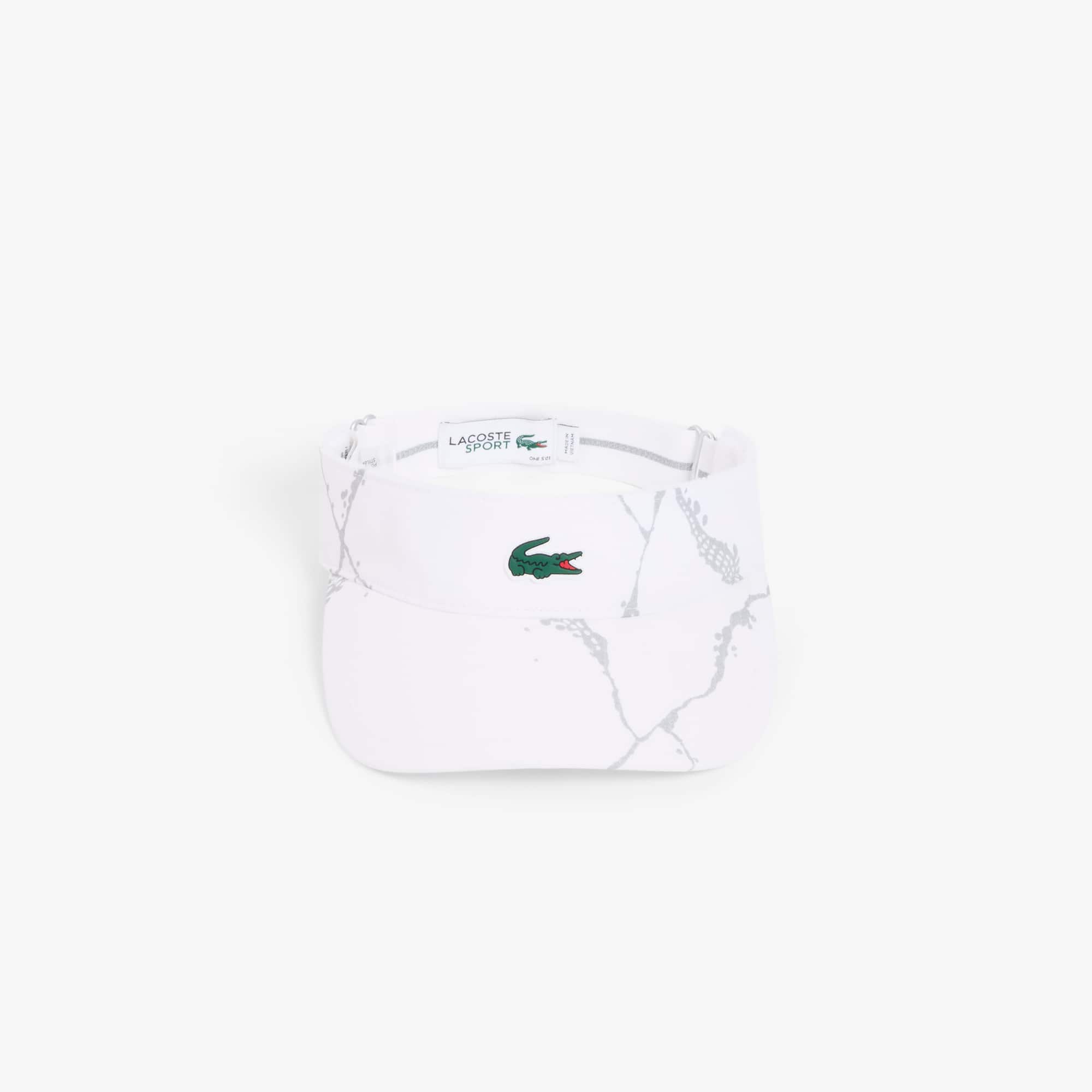 Reflective Print Tennis Visor