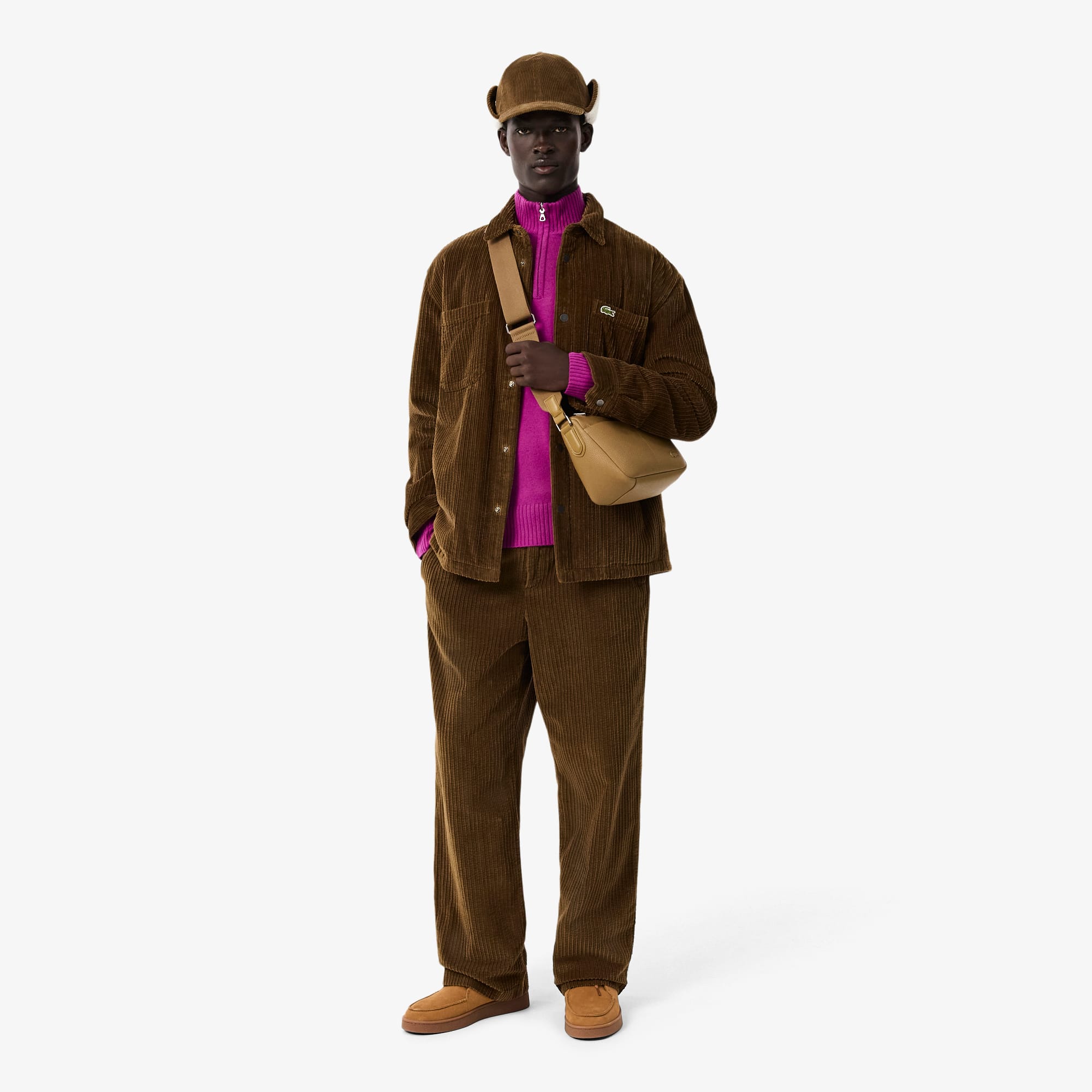 Loose Fit Corduroy Pants - Pants & Sweatpants - New In 2026 | Lacoste
