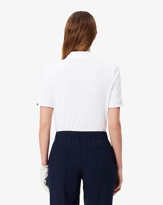 Women's Slim Fit UV Protect Stretch Golf Polo