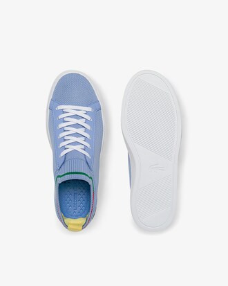 Juniors' La Piqu&eacute;e Textile Colour Collar Trainers