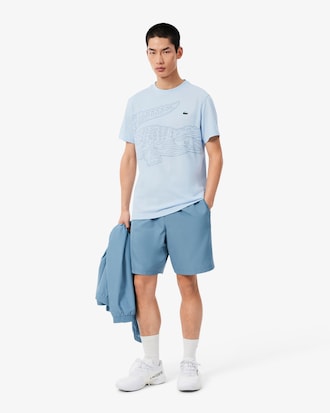 Playera Deportiva con Estampado de Cocodrilo Ultra Dry