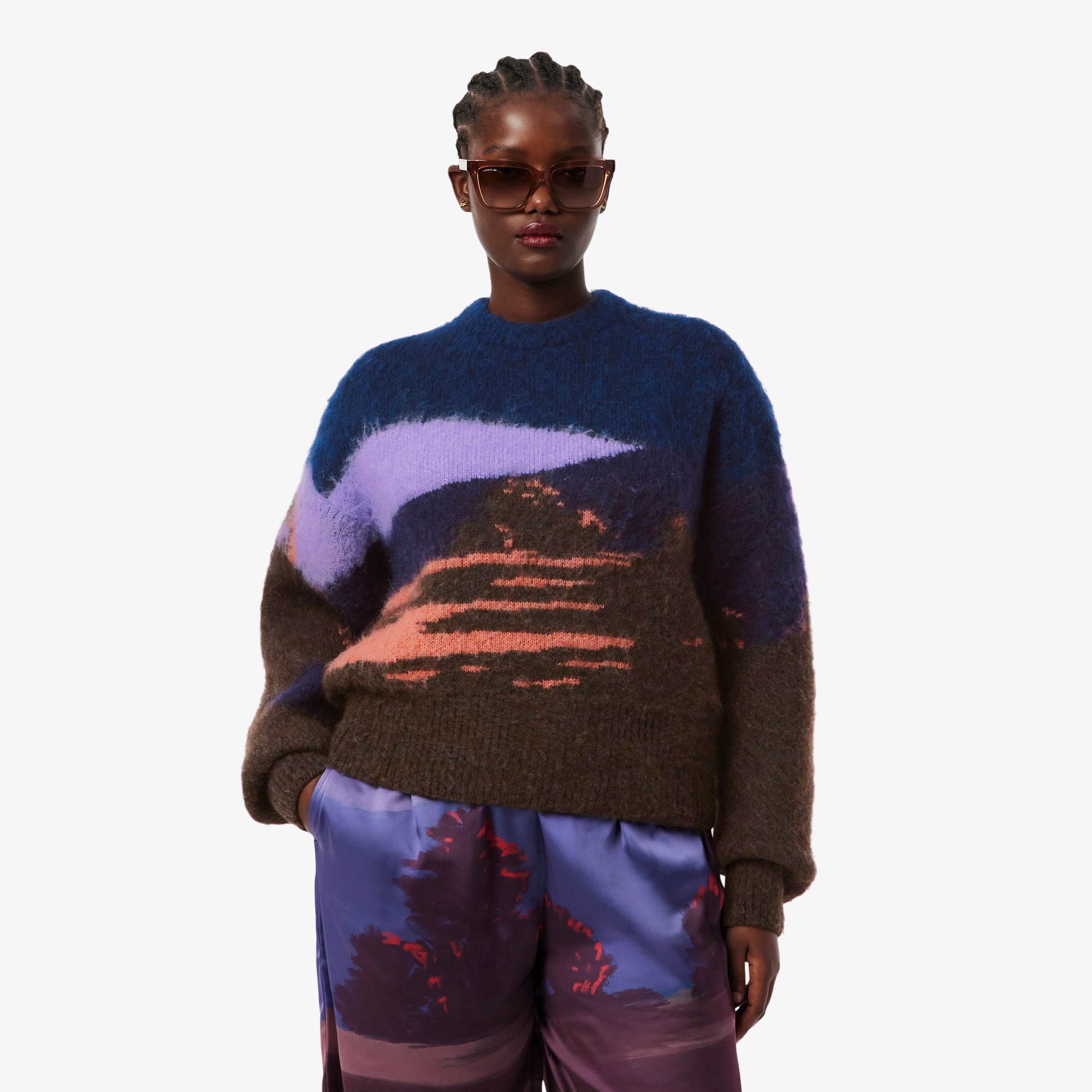 Women's Landscape Wool Sweater