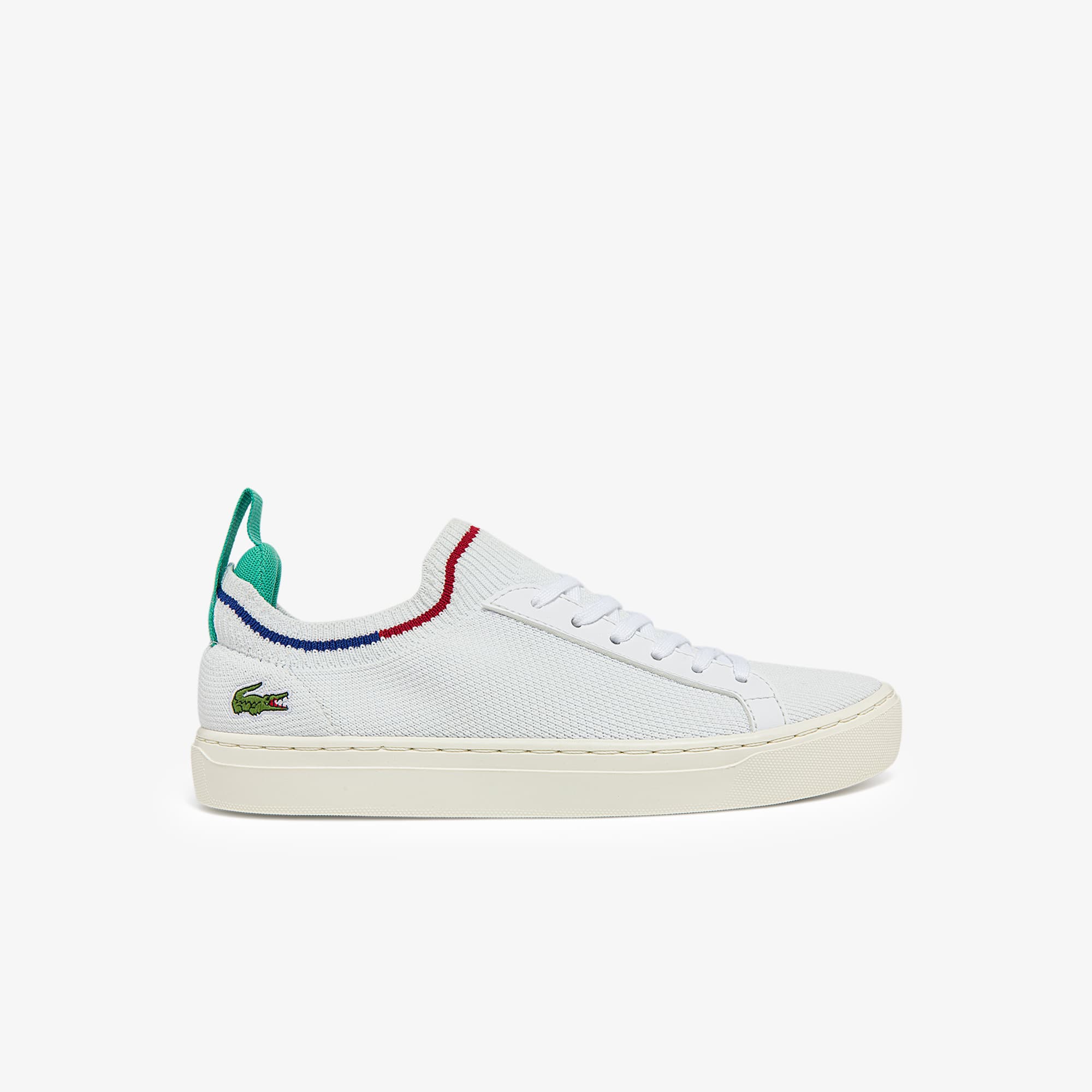 Lacoste Juniors' La Piquée Textile Color Collar Sneakers - 5