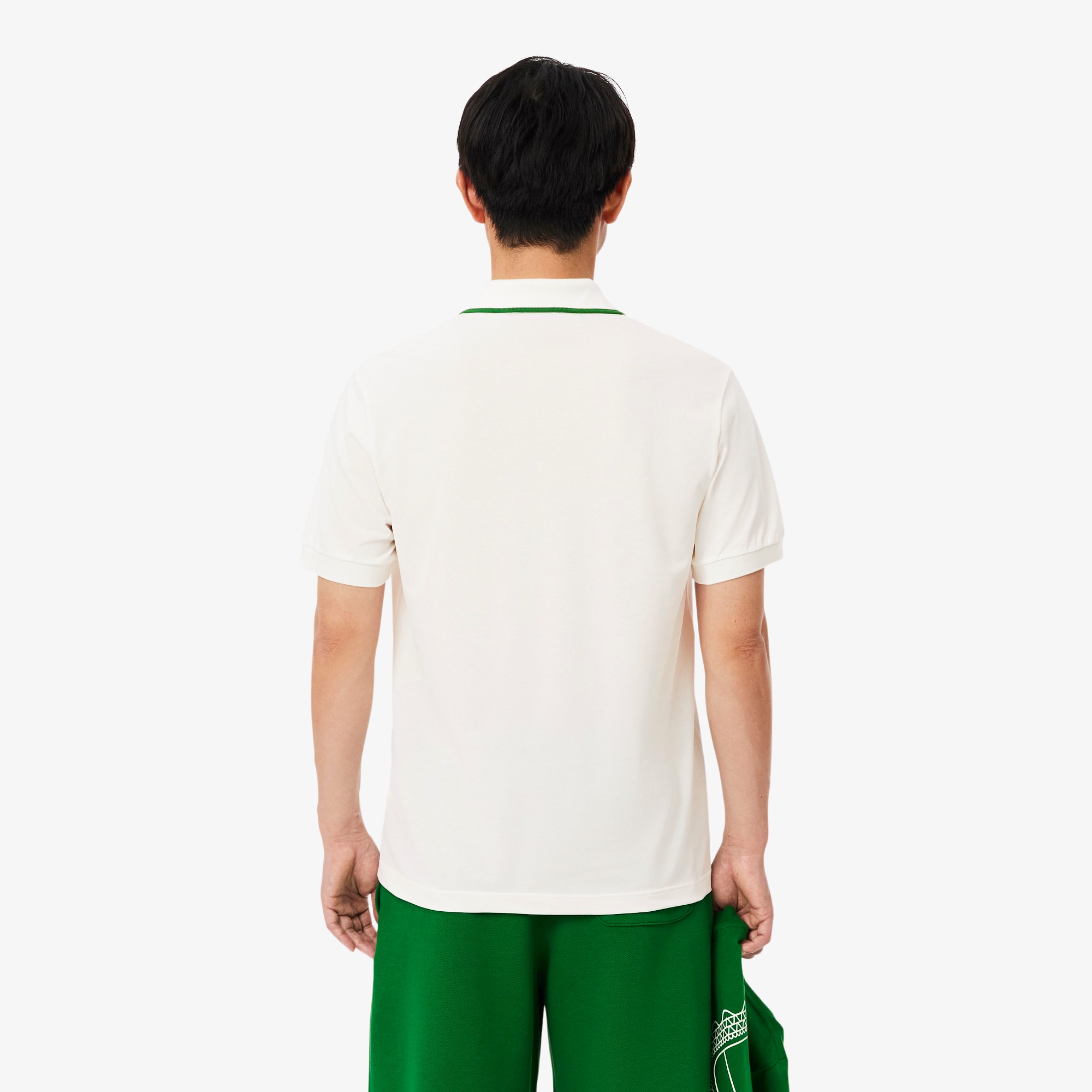 Classic Fit Printed Piqué Polo Shirt