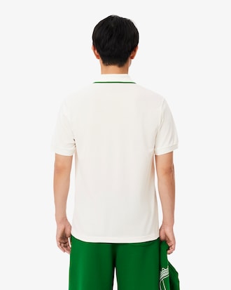 Classic Fit Printed Piqu&eacute; Polo Shirt