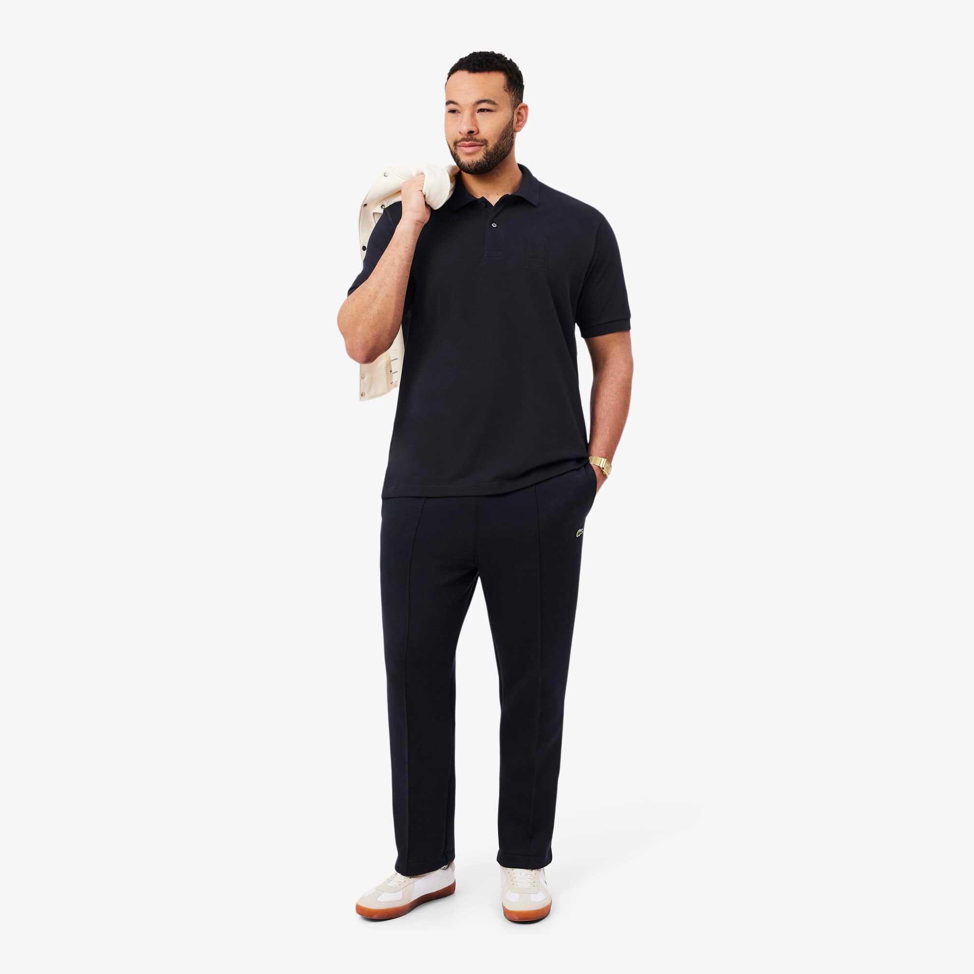Classic Fit Embroidery Detail Petit Piqué Polo