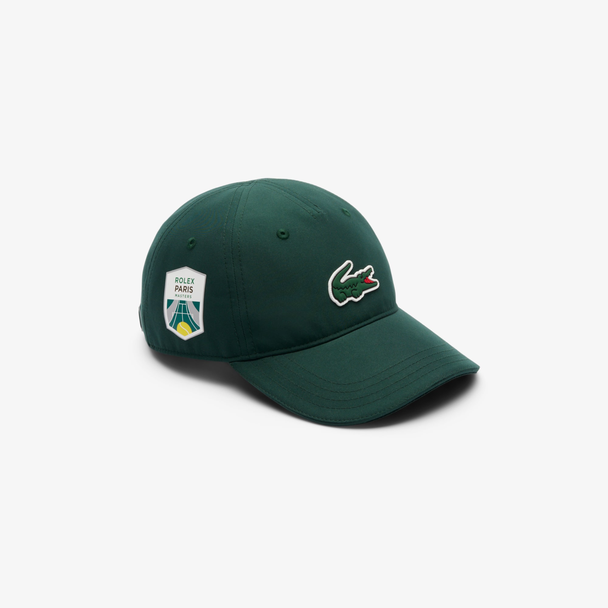Lacoste Unisex Rolex Paris Masters Edition Ball Kid Cap In Green
