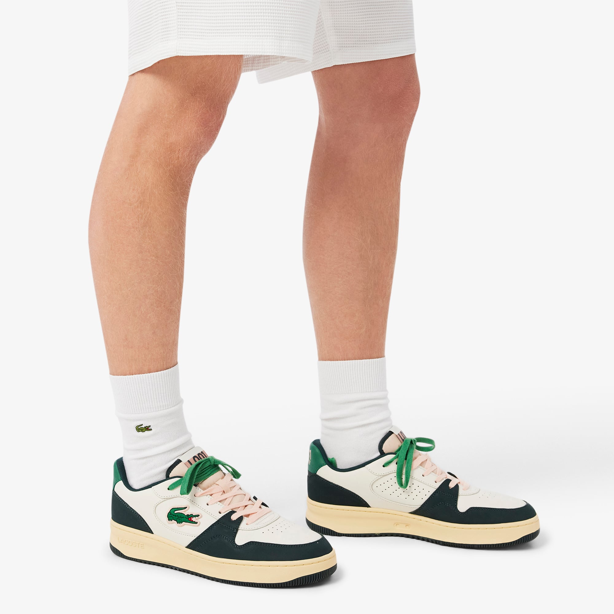 Men's L001 Set Leather Sneakers - Sneakers - New In 2026 | Lacoste