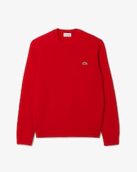 Men's 3D Knit Cashmere Crew Neck Sweater