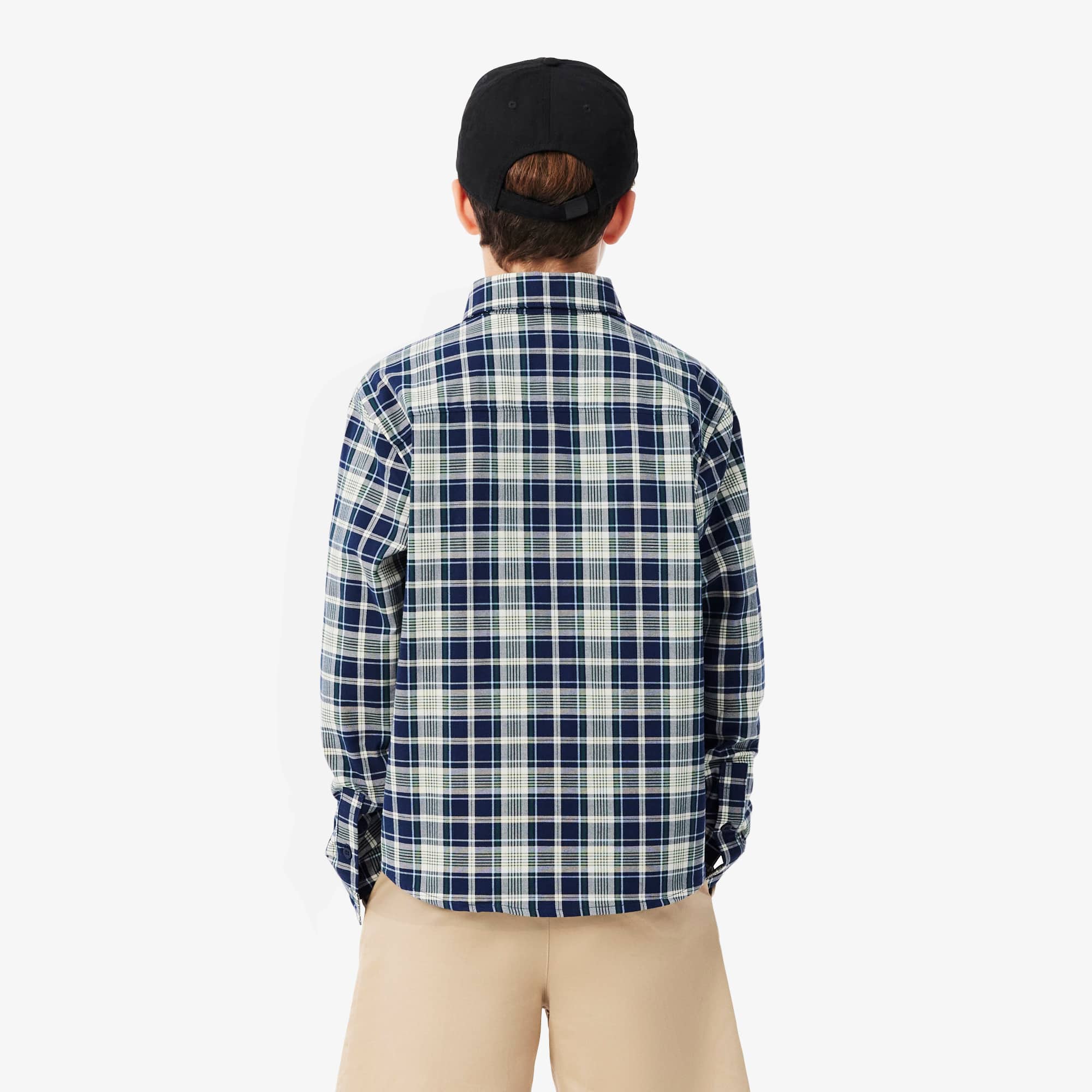 Oxford Cotton Plaid Shirt