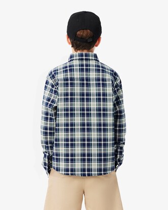 Camisa Oxford de Algod&oacute;n de Cuadros Escoceses