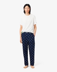Printed Poplin Pajama Pants