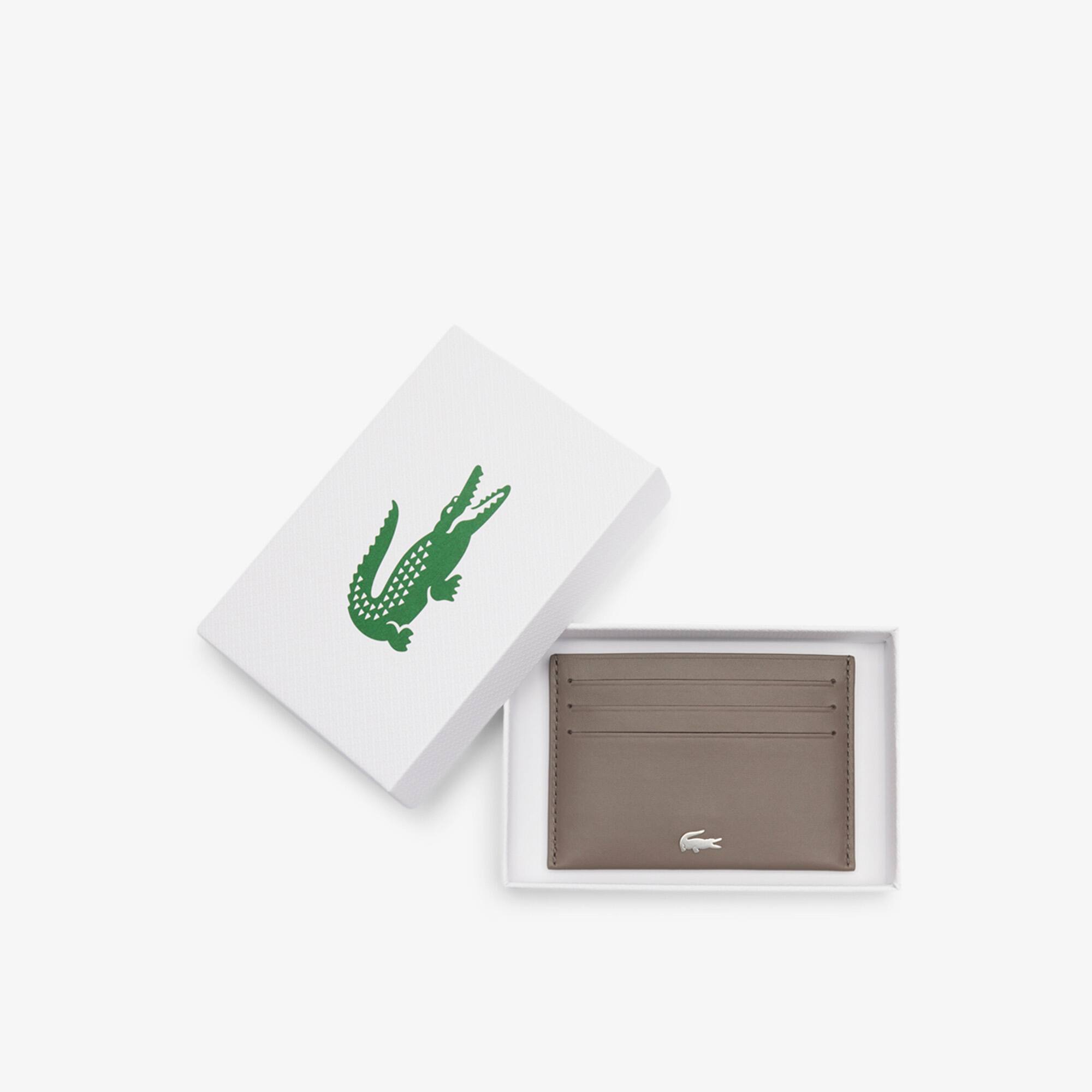 FG Leather Card Holder - Bags - New In 2025 | Lacoste