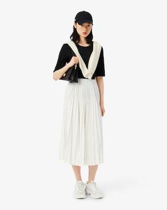 Women's Pleated Maxi Skirt