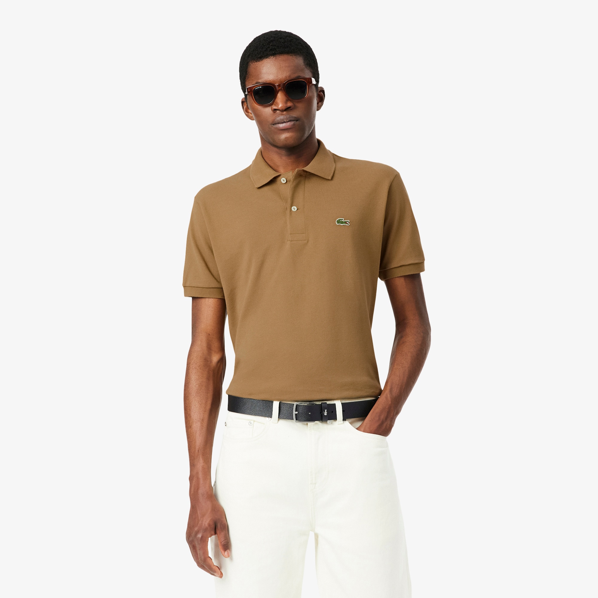Grained Leather Belt