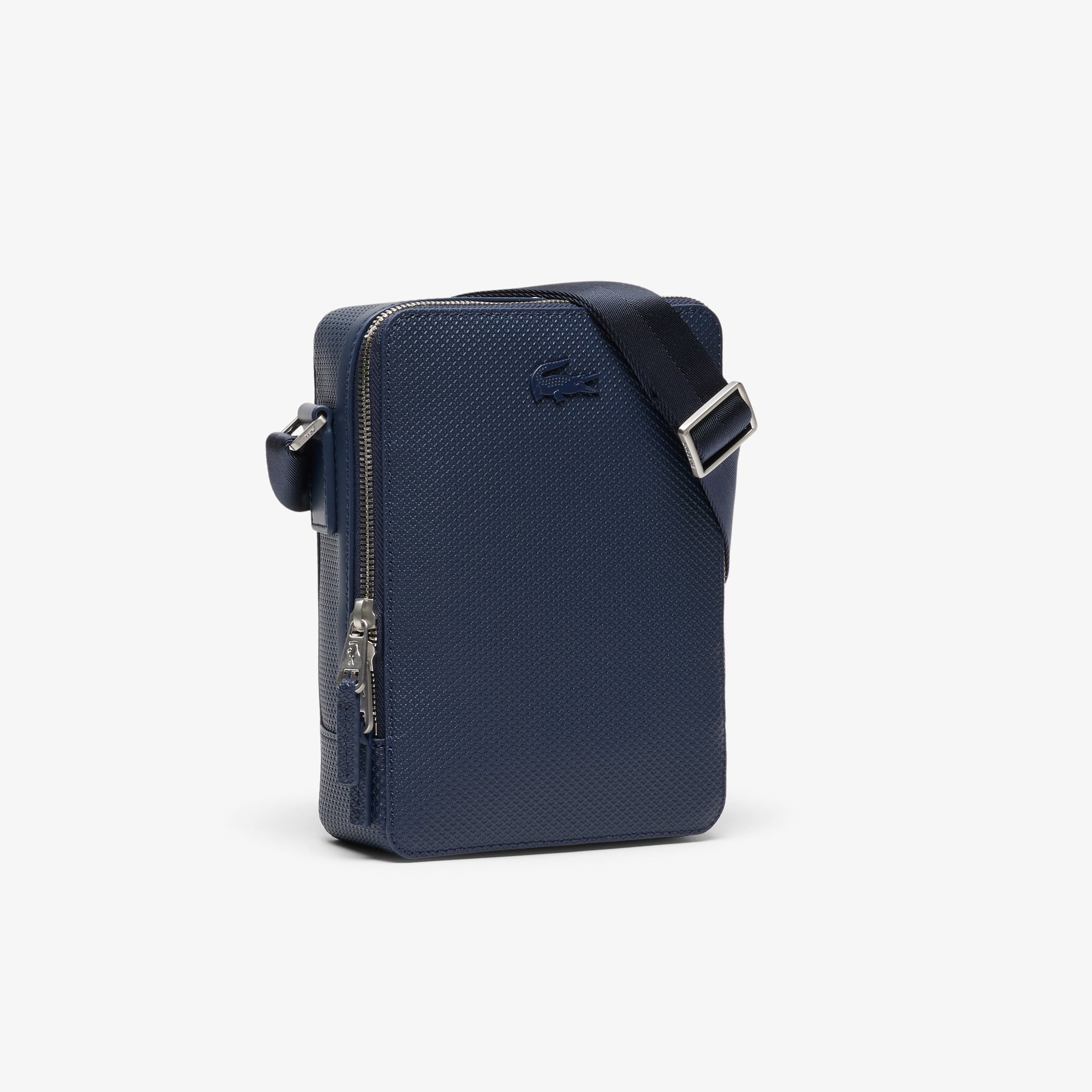 Chantaco Piqué Leather Shoulder Bag - Bags - New In 2026 | Lacoste
