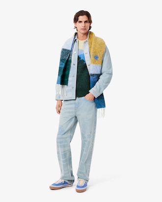 Men's Landscape Alpaca Wool Sweater