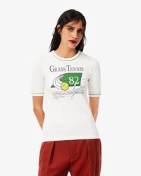 Runway Tennis Print T-shirt