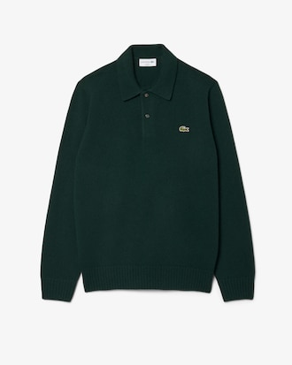 Cashmere Polo Collar Sweater