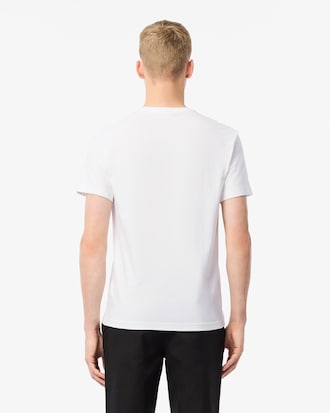 Playera de algod&oacute;n con cuello en V