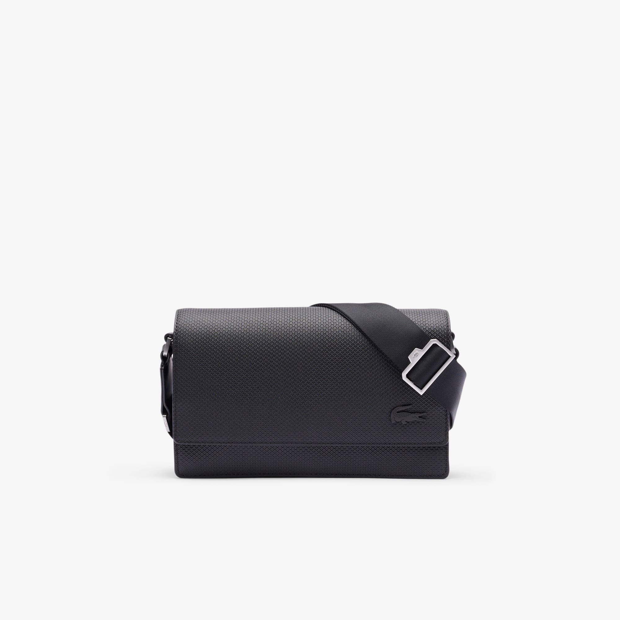 LACOSTE｜CHANTACO Small Reporter Bag ショルダーバック Unisex Chantaco Leather Flap Close Reporter Bag - Bags - New