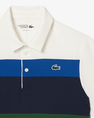 Polo Golf de corte regular con Color Block