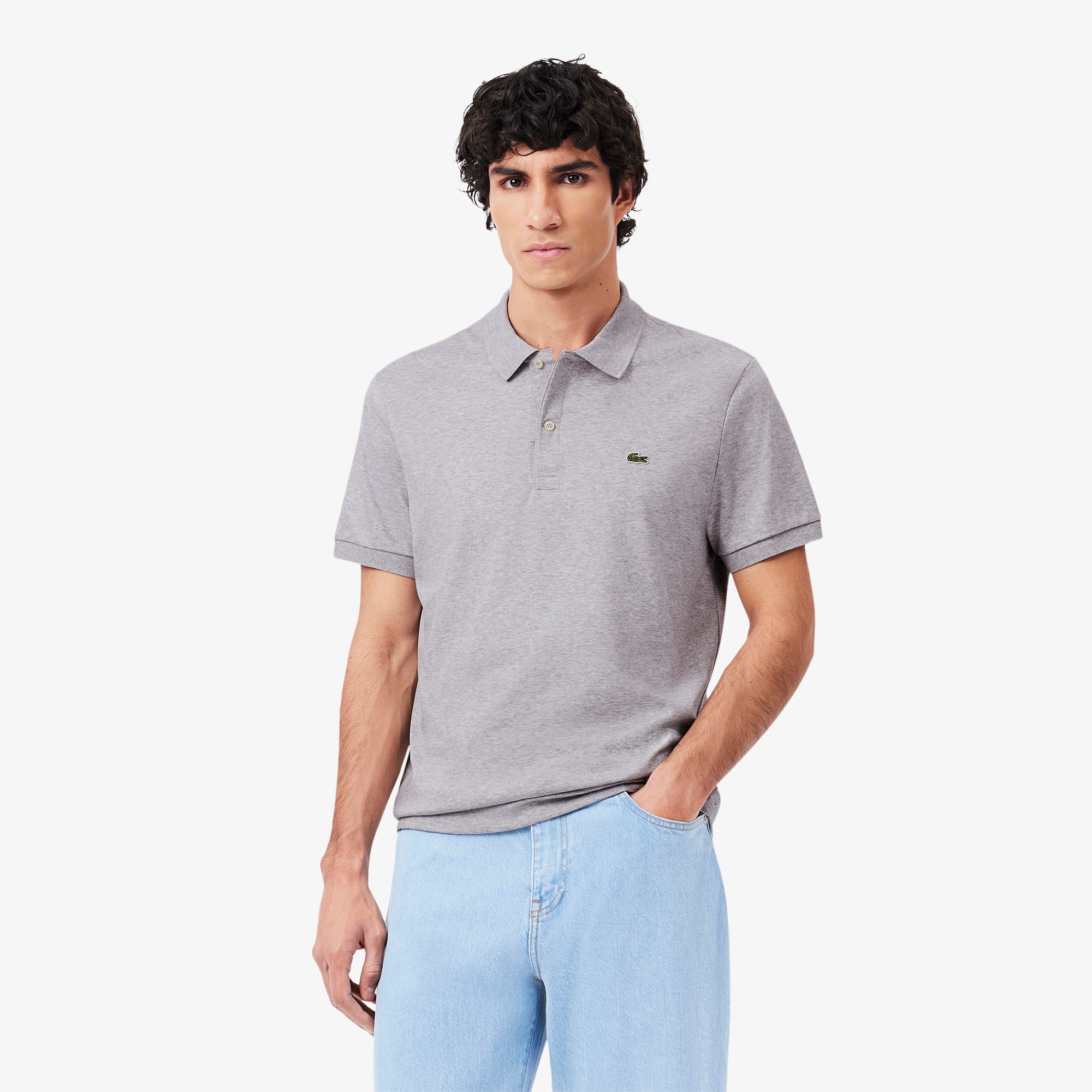 【送料&関税込】Lacoste Polo pima Men's Regular Fit Pima Cotton Polo - Polo Shirts - New In